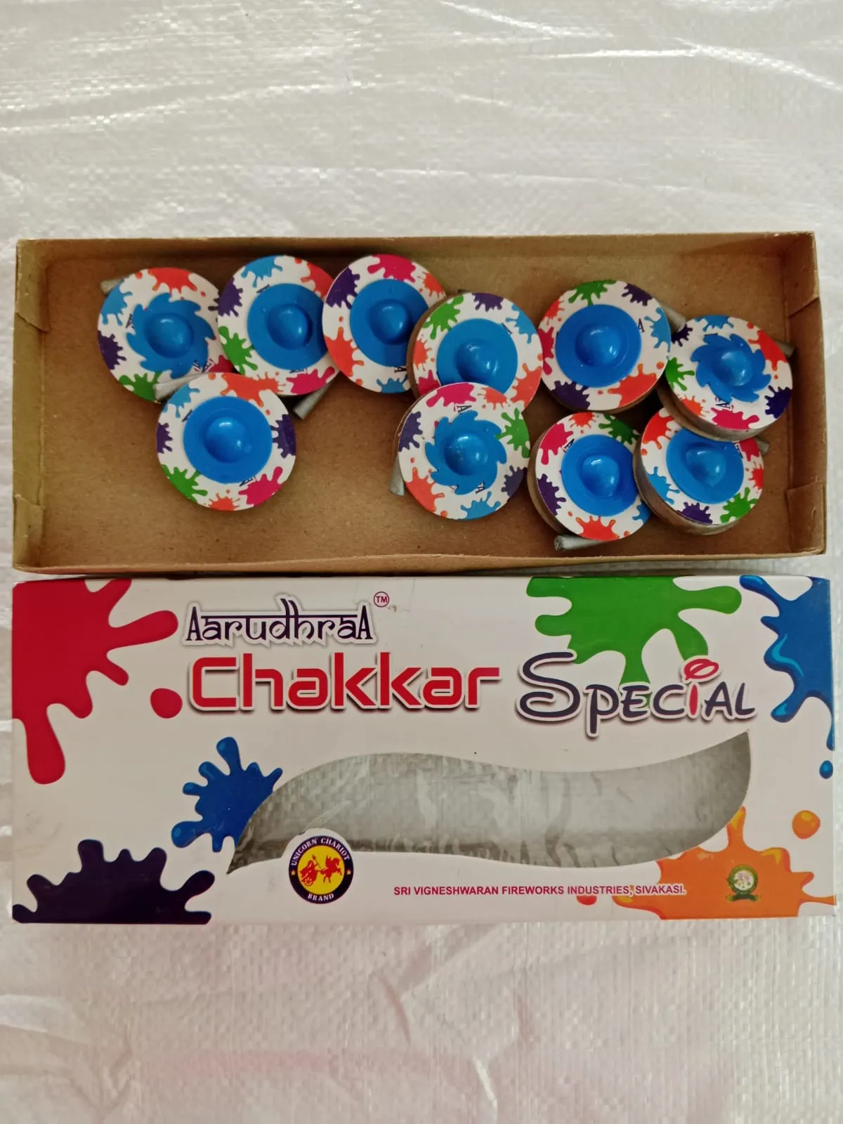 SPINNER CHAKKAR PLASTIC (10 PCS)