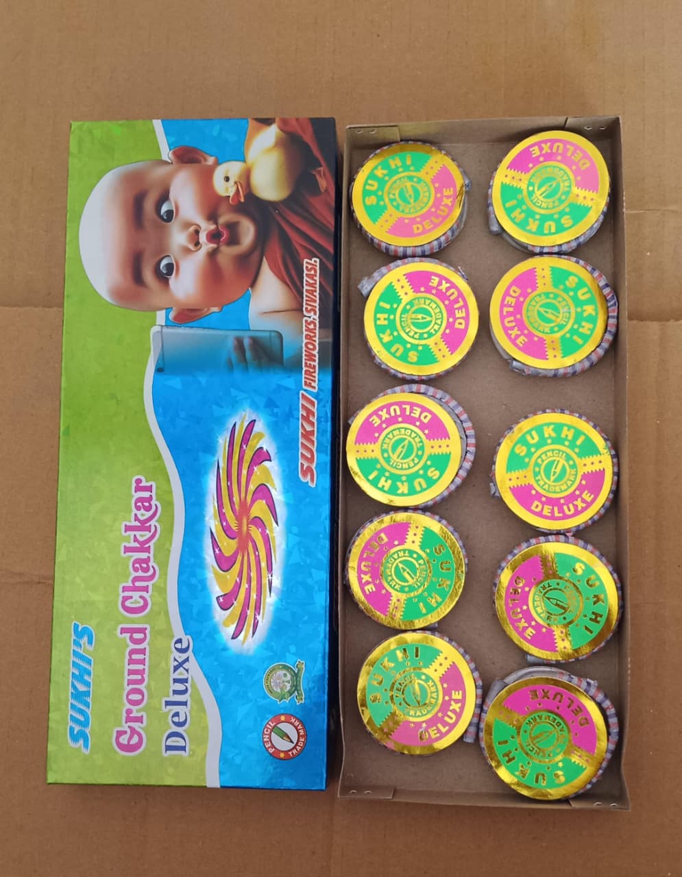 GROUND CHAKKAR DELUXE (10 PCS)