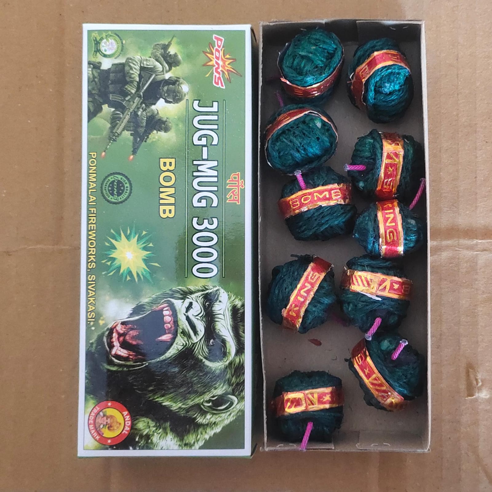 KING OF KING BOMB GREEN (10 PCS)