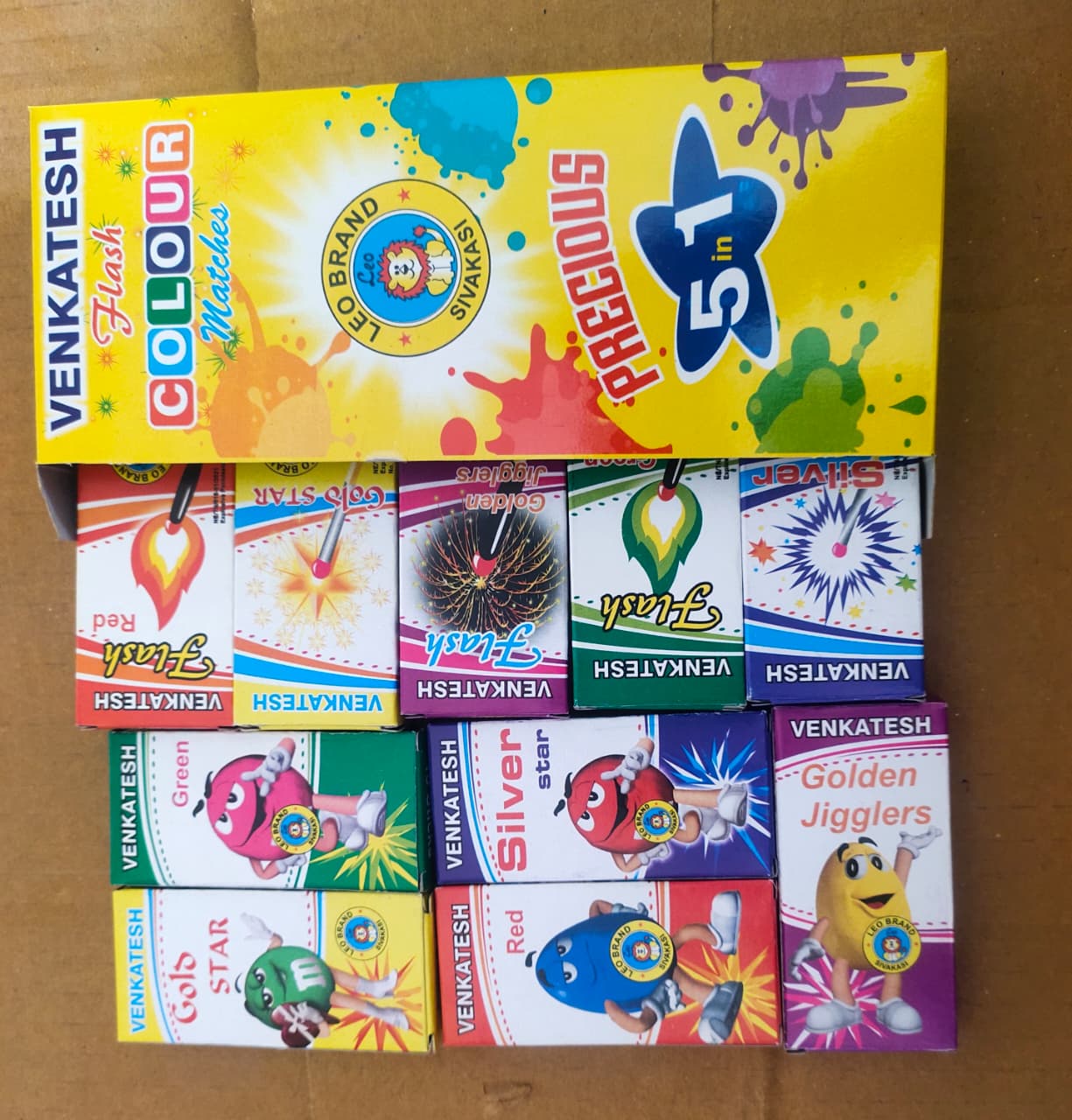FLASH MATCHES (5 PCS)