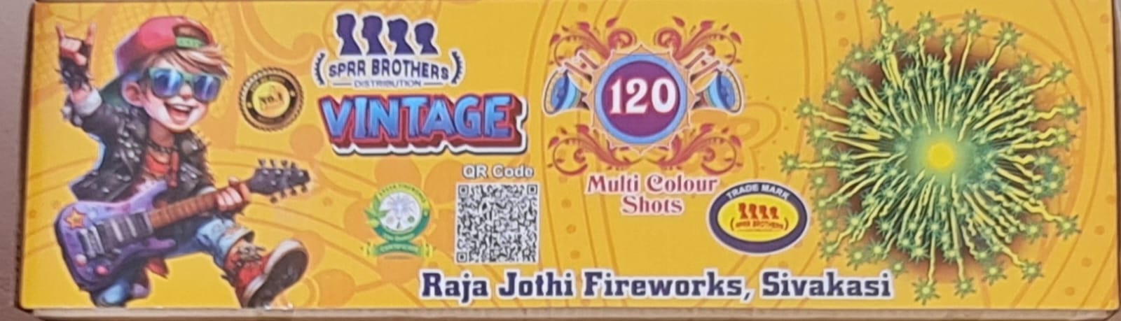120 SHOT MULTICOLOUR (BRAND)