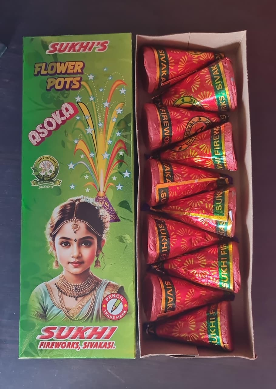 FLOWER POTS ASHOKA (10 PCS)